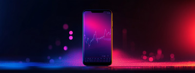 Neon Mobile Trading Chart Gráfico de trading móvil de Neon