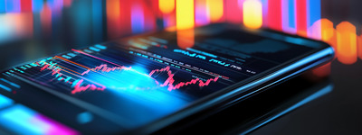 Dynamische Handelscharts für Laptops Gráficos de trading dinámicos para portátil