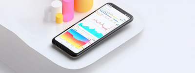 Comércio móvel limpo e moderno Comércio móvel limpo e moderno