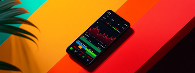 Interfejs aplikacji Vivid Trading Interfaz de la aplicación Vivid Trading